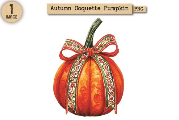 Autumn Coquette Pumpkin PNG Clipart 17 Guide
