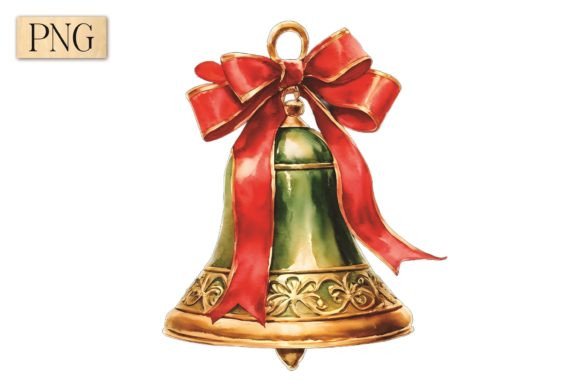 Christmas Bell PNG Clipart 2: Festive Design Magic