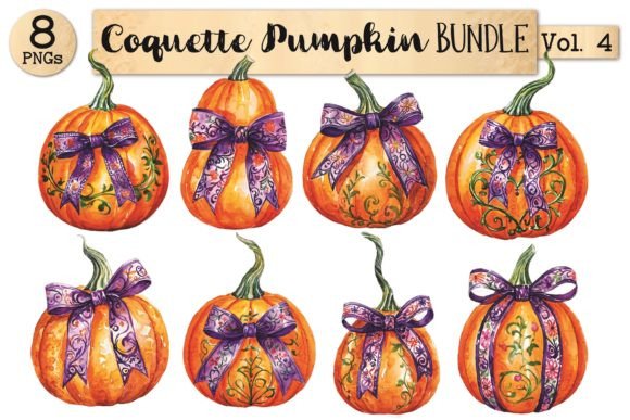Coquette Pumpkin Bundle Vol. 4: A Visual Evaluation for Autumn Design Projects
