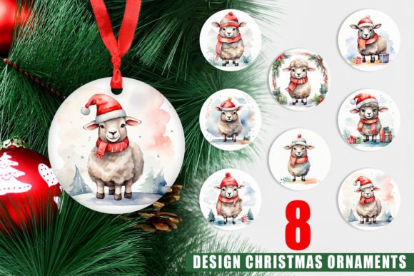 Crafting Festive Memories with Ornament Christmas Sheep Designs