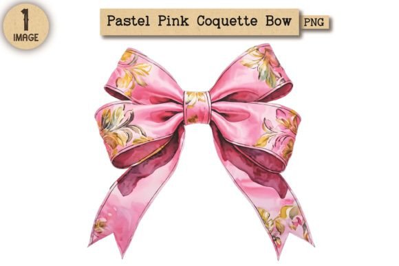 Elevate Your Creative Projects with Pastel Pink Coquette Bow Clipart PNG 27