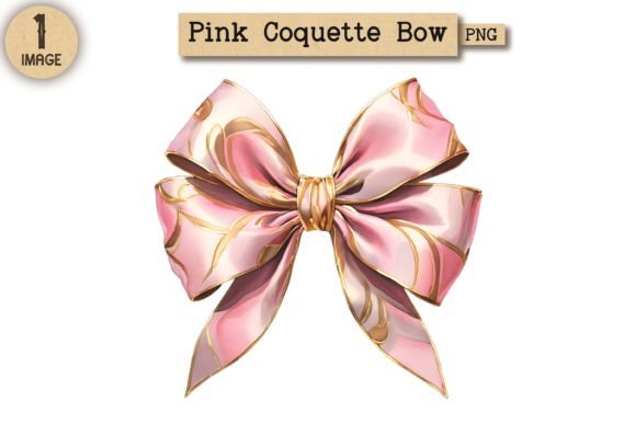 Elevating Designs with the Vintage Pink Coquette Bow PNG 21