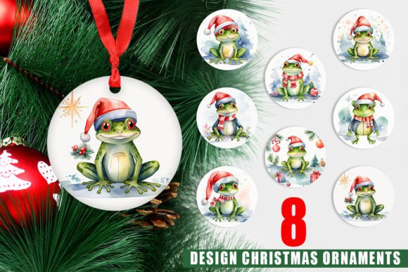 Elevating Holiday Merchandise: The Strategic Value of the Ornament Christmas Frog Design