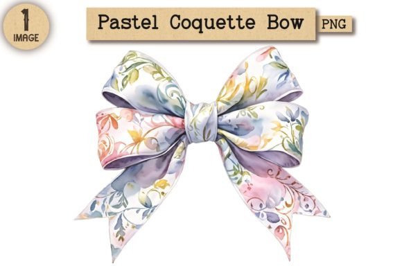 Embracing Soft Elegance: The Versatility of Vintage Pastel Coquette Bow PNG 5
