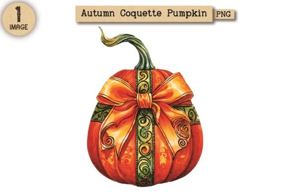 Embracing the Autumn Coquette Aesthetic with High-Resolution Pumpkin Clipart