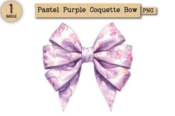 Evaluating Pastel Purple Coquette Bow PNG 9 for Digital Design and Crafting Projects