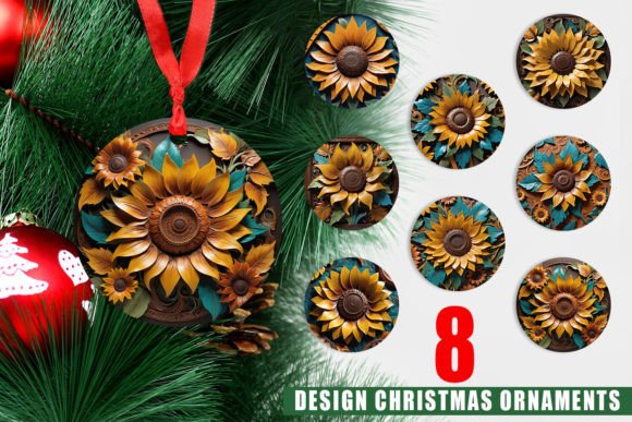 Evaluating the Ornament 3D Carved Sunflower Digital Design Set