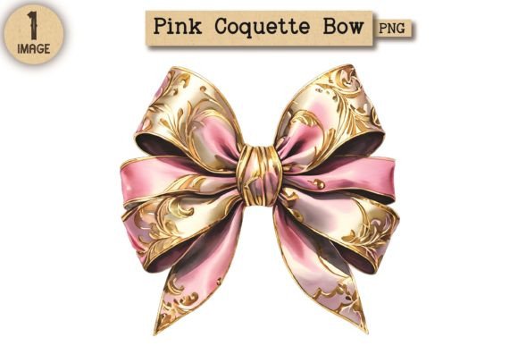 Evaluating the Vintage Pink Coquette Bow PNG 18 for Digital and Print Projects