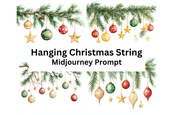 Hanging Christmas Strings Sublimation: A Festive Design Guide