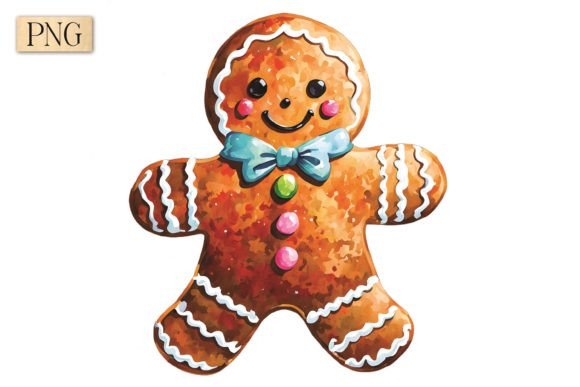 Strategic Visual Assets: Leveraging Gingerbread Man Christmas PNG 13 for Holiday Branding
