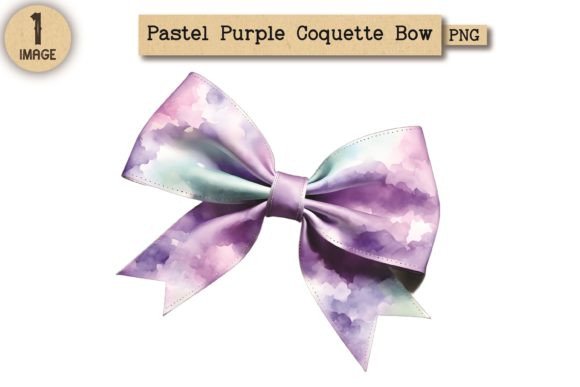 Strategic Visual Positioning with Pastel Purple Coquette Bow PNG 13