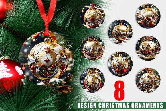 Transforming Your Holidays: The Ultimate Guide to Printable Gold Round Christmas Ornaments