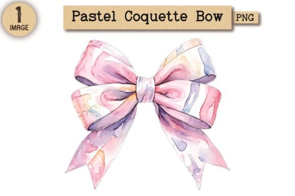 Unlocking the Charm of Vintage Pastel Coquette Bow PNG 1 for Your Creative Projects