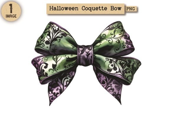 Unlocking the Gothic Charm of Halloween Coquette Bow PNG Clipart 12 for Digital and Physical Design