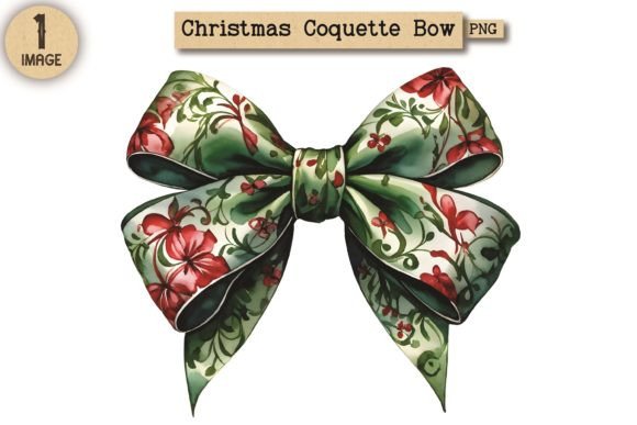 Unlocking the Potential of Vintage Christmas Coquette Bow PNG 14 for Your Holiday Designs